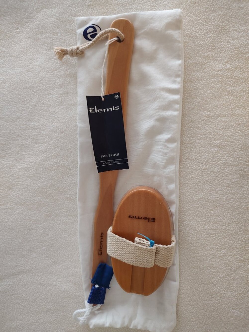 ELEMIS NATURAL CACTUS BRISTLE BODY BRUSH NEW WITH TAGS